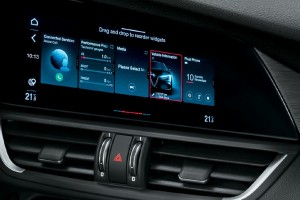 Alfa Romeo Giulia, MY 2020, Neues Modell, New, Facelift, Interieuf, von innen, Bildschirm, Display, Touchscreen