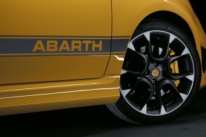 Abarth 595 gelb Felgen