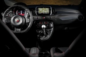 Abarth 595 Essesse, Sondermodell, Grau, Weisse Felgen, Innenaustattung, Sitze, Geburtstag